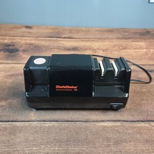 Chef's Choice Knife Sharpener Model 110 Black Excellent 3-Stage Electric Diamond